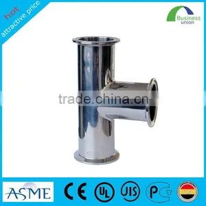 ANSI B16.22 Air Conditoner Stainless Steel Pipe Fitting Branch Tee ,reducer thumbnail-1