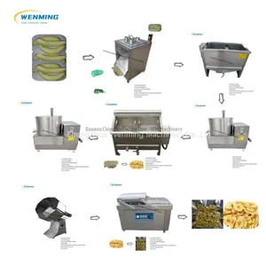 Automatic Plantain/Banana Chips Production Line Banana Chips Making Machine thumbnail-1