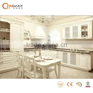 Neoclassic Solid Wood Kitchen Cabinet (CDY046) thumbnail-1