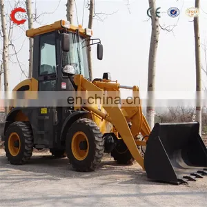 2 T 4x4 Small Front Shovel Wheel Loader ZL20F With Bigger Snow Bucket thumbnail-1