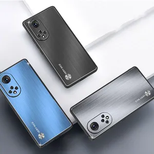New Fashion Metal Brushed Sweat Proof Fingerprint All Inclusive Soft Phone Case For HUAWEI Nova 7 8 9 Mate30 40Pro P30 40 50 Pro thumbnail-4