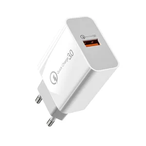 Factory Price USB Wall Charger Battery Charger Mobile Phone Battery Quick Charger Wall Adapter EU / US Plug thumbnail-1