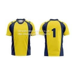 Sublimation Rugby Shirt Durable Strong Custom Rugby Jersey thumbnail-4