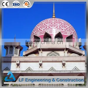 Galvanized Light Steel Grade Mosque Dome With Fiberglass Roof thumbnail-1