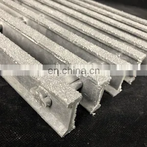 High Strength Composite Fiberglass Reinforced Anti Slip FRP Plastic Pultruded FRP Grating thumbnail-3