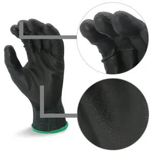 Guantes Recubiertos de PU Para la Construcción thumbnail-2
