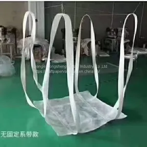 20FT PE Woven Flexible Container Liner Bag for Bulk Dry Powder Color Can Be Customized thumbnail-3