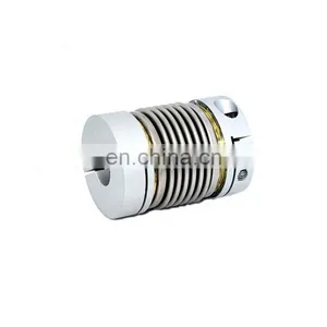 Professional Supplier Wholesale Custom Durable Aluminum Alloy Coupling Bellows Flexible Metal Bellow Coupling thumbnail-3