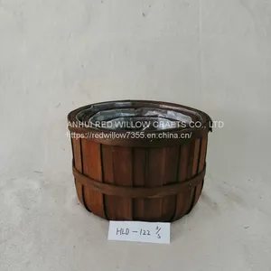 Hot Selling Wood Chip Fruit Basket Storage Basket Customized Wholesale  thumbnail-2