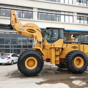 Chinese BENE 23ton Forklift Loader 23ton Diesel Forklift 23ton Wheel Loader for Granite Handling thumbnail-2