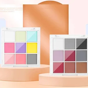9-color Solid Magic Mirror Powder, Pearl Light Lazy Person Gradient Powder, Matte Fine Shiny Shell Powder thumbnail-1