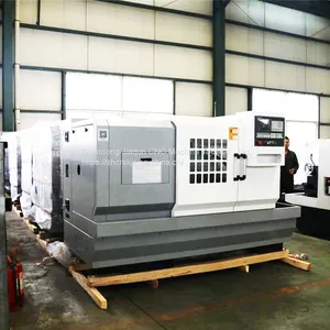 Metal CNC Lathe Machine|2 Axis CNC Lathe|horizontal Flat Bed CNC Lathe thumbnail-4