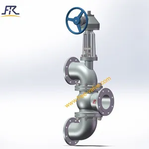 Worm Gear Three-Way Slurry Valve thumbnail-4