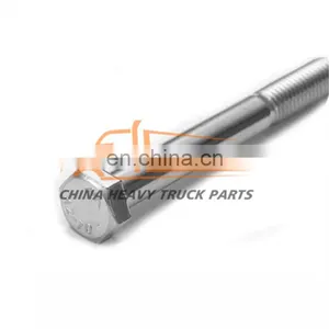 Wholesale High Quality SINOTRUK SITRAK Chassis Axle Accessories ZQ151B16100 Hexagon Head Bolt M16*1.5 thumbnail-3