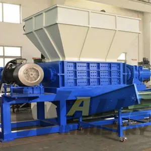 Plastic Metal Scrap Shredder Machine for Sale Price Manufacturer in China Two Shaft Shred Machine thumbnail-3