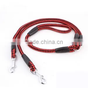 Dog Product Nylon Two Dog Leash Five Color Available thumbnail-1