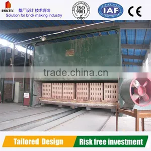Automatic Brick Factory With Tunnel Kiln, High Technology for Brick Making thumbnail-3