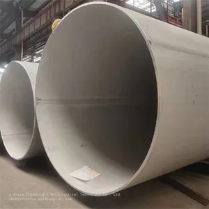China Large Diameter Stainless Steel Mirror Pipe Stainless Welded Steel Pipe Manufacturers thumbnail-1