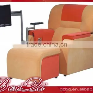 Beiqi Guangzhou King Size Luxury Durable SPA Pedicure Chair With TV Beauty Salon Foot Massage Chair Equipment thumbnail-1