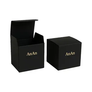 Promotion Square Card Black Card Brown Packing Small White Box In Stock Packaging Box Multi-purpose Neutral Blank Box Printing thumbnail-1