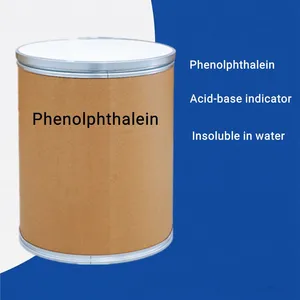CAS: 77-09-8 Phenolphthalein Powder Acid-Base Indicator 25KG/Drum thumbnail-1