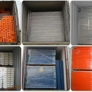 Low Price Powder Coated Galvanized Construction Site Temporary Fence Portable Temporary Fence Panel Australia thumbnail-5
