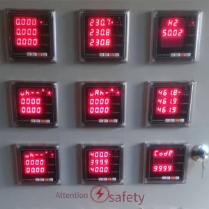 Dandong Huatong Pdm-803dh-5a-400v Three-phase Multifunctional Electric Energy Meter thumbnail-1