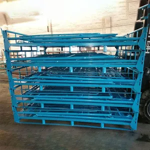 Heavy-Duty Collapsible Steel Rack for Auto Parts, Tyres, and Fabric Rolls Storage thumbnail-3