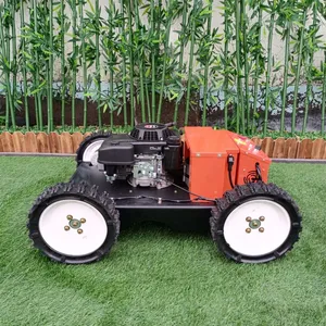Petrol Cordless 4-Stroke Industrial Grade Self Propelled 20-Inch Cutting Blade Multifunctional RC Grass Cutting Machine thumbnail-6