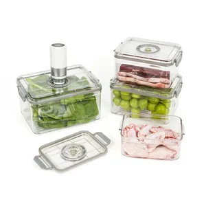 Premium Vacuum Food Storage Container Handheld Vacuum Sealer Pump for Reusable Vacuum Zipper Bags (VSC2216) thumbnail-3