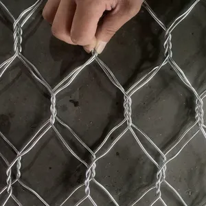 Customer Size Heavy Duty Gabion Mesh Woven Retaining Basket Galvanized Steel With Cutting Service for Garden Retaining Walls thumbnail-2