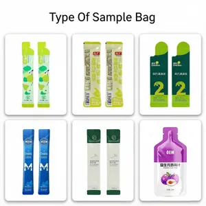 Commercial Quantitative Three-Side Seal Paste Small Packaging Filling Machine for Shaped Sachets With Honey Coffee Juice Liquid thumbnail-3