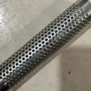 Stainless Steel Perforated Tubes for Exhaust Muffler and Silencer Systems thumbnail-2