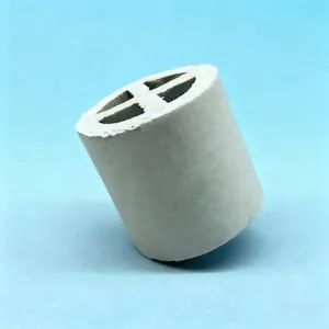 Ceramic Random Packing for Sulfuric Acid and Corrosive Chemical Towers thumbnail-2