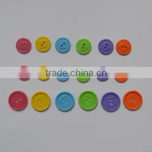 Multiple Color 2-hole Plastic Buttons for Children / Kids Sewing Buttons thumbnail-2