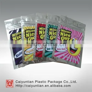 3g 10g Mister Nice Guy Aluminum Foil Herbal Incense Bag thumbnail-2