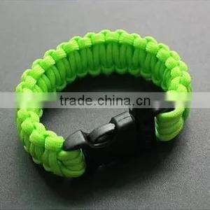 Fashion Gold Clasp Paracord Bracelet Weaves Style for Sportman thumbnail-3