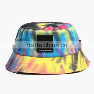Popular Cheap Blue Camo Wholesale Bucket Hats for Headwear and Promotion thumbnail-2