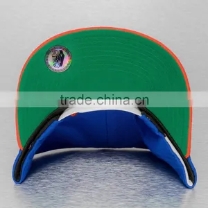 Customized Snapback Cap and Blank 6 Panel Plain Blank Snapback Hats Wholesale thumbnail-4