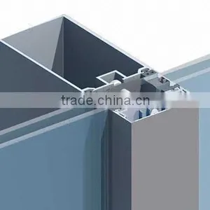 6063T5 Aluminum Hollow Frame for Facade Structural Construction thumbnail-3