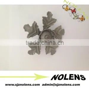 Custom Hand Forged Leaves Designs Cast Iron Decorative Pieces thumbnail-1