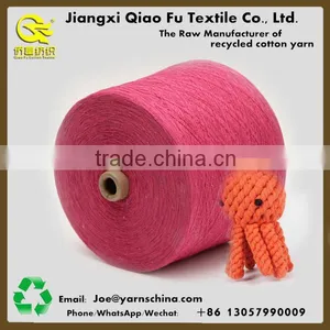 Manufacturer Recycled Cotton Yarn Tube Yarn for Pet Toys Export to South America thumbnail-6