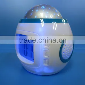 Children Sleeping Sky Star Night Light Projector Lamp Bedroom Alarm Clock Music thumbnail-5
