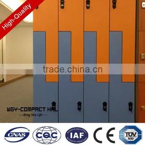 Top Quality Colorful Z-shaped Acratch Resistance Phenolic Hpl Club Locker thumbnail-5