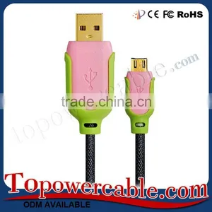 Factory Wholesale High Speed Micro USB Data Phone Charging Cord Cables thumbnail-2
