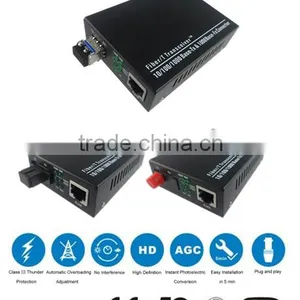 10/100/1000 Mbps Single Fiber Media Converter thumbnail-2