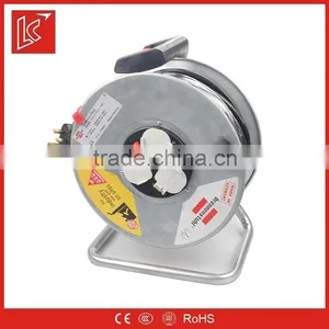European Type 50M 16A Mini Cable Reel H05vv-f 3 Gang Socket thumbnail-1