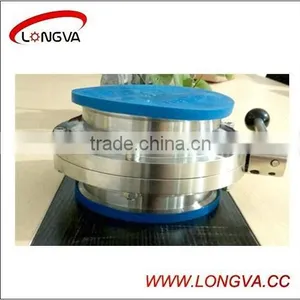Stainless Steel 6'' Clamped Butterfly Valve thumbnail-3