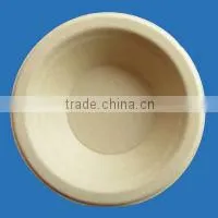 Unbleached Biodegradable Bamboo Paper Bowl thumbnail-1