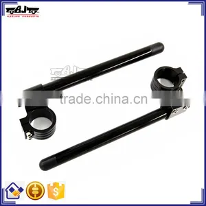 BJ-COHB-035B Recommended 35mm Raiser CNC Aluminum Sportbike Clip On Handlebar For Yamaha RZ-350 L/N/NC/NCII thumbnail-1